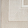 image:imageNourison Home Glam Ivory Multicolor 53 x 73 Area Rug  Easy Clean Non Shedding Bed Room Living Room Dining Room Kitchen 5 x 7Ivory
