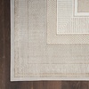 image:imageNourison Home Glam Ivory Multicolor 53 x 73 Area Rug  Easy Clean Non Shedding Bed Room Living Room Dining Room Kitchen 5 x 7Ivory