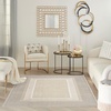 image:imageNourison Home Glam Ivory Multicolor 53 x 73 Area Rug  Easy Clean Non Shedding Bed Room Living Room Dining Room Kitchen 5 x 7Ivory