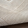 image:imageNourison Home Glam Ivory Multicolor 53 x 73 Area Rug  Easy Clean Non Shedding Bed Room Living Room Dining Room Kitchen 5 x 7Ivory