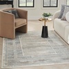 image:imageNourison Home Glam Ivory Multicolor 53 x 73 Area Rug  Easy Clean Non Shedding Bed Room Living Room Dining Room Kitchen 5 x 7Ivory Multicolor