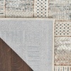 image:imageNourison Home Glam Ivory Multicolor 53 x 73 Area Rug  Easy Clean Non Shedding Bed Room Living Room Dining Room Kitchen 5 x 7Ivory Multicolor