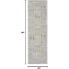 image:imageNourison Home Glam Ivory Multicolor 53 x 73 Area Rug  Easy Clean Non Shedding Bed Room Living Room Dining Room Kitchen 5 x 7Ivory Multicolor