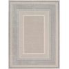 image:imageNourison Home Glam Ivory Multicolor 53 x 73 Area Rug  Easy Clean Non Shedding Bed Room Living Room Dining Room Kitchen 5 x 7Silver