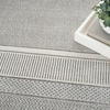 image:imageNourison Home Glam Ivory Multicolor 53 x 73 Area Rug  Easy Clean Non Shedding Bed Room Living Room Dining Room Kitchen 5 x 7Silver