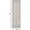 image:imageNourison Home Glam Ivory Multicolor 53 x 73 Area Rug  Easy Clean Non Shedding Bed Room Living Room Dining Room Kitchen 5 x 7Silver