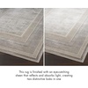 image:imageNourison Home Glam Ivory Multicolor 53 x 73 Area Rug  Easy Clean Non Shedding Bed Room Living Room Dining Room Kitchen 5 x 7Silver