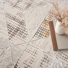 image:imageNourison Home Glam Ivory Multicolor 9 x 12 Area Rug  Easy Clean Non Shedding Bed Room Living Room Dining Room Kitchen 9 x 12IvoryMulti