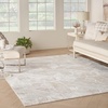 image:imageNourison Home Glam Ivory Multicolor 9 x 12 Area Rug  Easy Clean Non Shedding Bed Room Living Room Dining Room Kitchen 9 x 12IvoryMulti