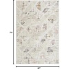 image:imageNourison Home Glam Ivory Multicolor 9 x 12 Area Rug  Easy Clean Non Shedding Bed Room Living Room Dining Room Kitchen 9 x 12IvoryMulti