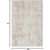 image:imageNourison Home Glam Multicolor 710 x 910 Area Rug  Easy Clean Non Shedding Bed Room Living Room Dining Room Kitchen 8 x 10Multi Color