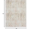 image:imageNourison Home Glam Multicolor 710 x 910 Area Rug  Easy Clean Non Shedding Bed Room Living Room Dining Room Kitchen 8 x 10Multi Color