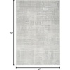 image:imageNourison Home Glam Silver Grey 53 x 73 Area Rug  Easy Clean Non Shedding Bed Room Living Room Dining Room Kitchen 5 x 7Silver Grey