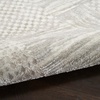 image:imageNourison Home Glam Silver Grey 53 x 73 Area Rug  Easy Clean Non Shedding Bed Room Living Room Dining Room Kitchen 5 x 7Silver Grey