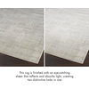 image:imageNourison Home Glam Silver Grey 53 x 73 Area Rug  Easy Clean Non Shedding Bed Room Living Room Dining Room Kitchen 5 x 7Silver Grey