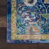 image:imageNourison Home Global Vintage Traditional Blue 4 x 6 Area Rug Easy Clean Non Shedding Bed Room Living Room Dining Room Kitchen 4x64X6