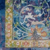 image:imageNourison Home Global Vintage Traditional Blue 4 x 6 Area Rug Easy Clean Non Shedding Bed Room Living Room Dining Room Kitchen 4x64X6