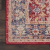 image:imageNourison Home Global Vintage Traditional Red 4 x 6 Area Rug Easy Clean Non Shedding Bed Room Living Room Dining Room Kitchen 4x624 x 8 Rectangular
