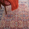 image:imageNourison Home Global Vintage Traditional Red 4 x 6 Area Rug Easy Clean Non Shedding Bed Room Living Room Dining Room Kitchen 4x64 x 6 Rectangular