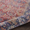 image:imageNourison Home Global Vintage Traditional Red 4 x 6 Area Rug Easy Clean Non Shedding Bed Room Living Room Dining Room Kitchen 4x64 x 6 Rectangular