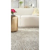 image:imageNourison Home Glow Grey Mocha 22 x 76 Area Rug  Easy Clean Non Shedding Bed Room Living Room Dining Room Kitchen 8 RunnerGrey Mocha