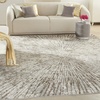image:imageNourison Home Glow Grey Mocha 22 x 76 Area Rug  Easy Clean Non Shedding Bed Room Living Room Dining Room Kitchen 8 RunnerGrey Mocha
