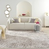 image:imageNourison Home Glow Grey Mocha 22 x 76 Area Rug  Easy Clean Non Shedding Bed Room Living Room Dining Room Kitchen 8 RunnerGrey Mocha