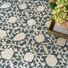 image:imageNourison Home Grace Sage 53 x 73 Area Rug  Easy Clean Non Shedding Bed Room Living Room Dining Room Kitchen 5 x 7Blue
