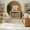 image:imageNourison Home Grace Sage 53 x 73 Area Rug  Easy Clean Non Shedding Bed Room Living Room Dining Room Kitchen 5 x 7Grey