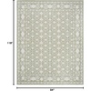 image:imageNourison Home Grace Sage 53 x 73 Area Rug  Easy Clean Non Shedding Bed Room Living Room Dining Room Kitchen 5 x 7Sage