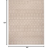image:imageNourison Home Grafix Beige 53 x 73 Area Rug  Easy Clean Non Shedding Bed Room Living Room Dining Room Kitchen 5 x 7Beige