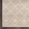 image:imageNourison Home Grafix Beige 53 x 73 Area Rug  Easy Clean Non Shedding Bed Room Living Room Dining Room Kitchen 5 x 7Beige