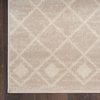 image:imageNourison Home Grafix Beige 53 x 73 Area Rug  Easy Clean Non Shedding Bed Room Living Room Dining Room Kitchen 5 x 7Beige