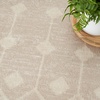 image:imageNourison Home Grafix Beige 53 x 73 Area Rug  Easy Clean Non Shedding Bed Room Living Room Dining Room Kitchen 5 x 7Beige