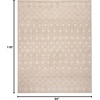 image:imageNourison Home Grafix Beige 53 x 73 Area Rug  Easy Clean Non Shedding Bed Room Living Room Dining Room Kitchen 5 x 7Beige