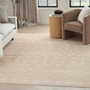 image:imageNourison Home Grafix Beige 53 x 73 Area Rug  Easy Clean Non Shedding Bed Room Living Room Dining Room Kitchen 5 x 7Beige