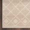 image:imageNourison Home Grafix Beige 53 x 73 Area Rug  Easy Clean Non Shedding Bed Room Living Room Dining Room Kitchen 5 x 7Beige