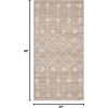 image:imageNourison Home Grafix Beige 53 x 73 Area Rug  Easy Clean Non Shedding Bed Room Living Room Dining Room Kitchen 5 x 7Beige