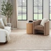 image:imageNourison Home Grafix Beige 53 x 73 Area Rug  Easy Clean Non Shedding Bed Room Living Room Dining Room Kitchen 5 x 7Beige