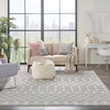 image:imageNourison Home Grafix Beige 53 x 73 Area Rug  Easy Clean Non Shedding Bed Room Living Room Dining Room Kitchen 5 x 7Grey