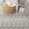 image:imageNourison Home Grafix Beige 53 x 73 Area Rug  Easy Clean Non Shedding Bed Room Living Room Dining Room Kitchen 5 x 7Grey