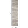 image:imageNourison Home Grafix Beige 53 x 73 Area Rug  Easy Clean Non Shedding Bed Room Living Room Dining Room Kitchen 5 x 7Grey