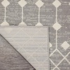 image:imageNourison Home Grafix Beige 53 x 73 Area Rug  Easy Clean Non Shedding Bed Room Living Room Dining Room Kitchen 5 x 7Grey