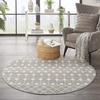 image:imageNourison Home Grafix Beige 53 x 73 Area Rug  Easy Clean Non Shedding Bed Room Living Room Dining Room Kitchen 5 x 7Grey