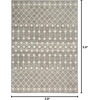 image:imageNourison Home Grafix Beige 53 x 73 Area Rug  Easy Clean Non Shedding Bed Room Living Room Dining Room Kitchen 5 x 7Grey