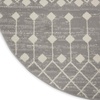 image:imageNourison Home Grafix Beige 53 x 73 Area Rug  Easy Clean Non Shedding Bed Room Living Room Dining Room Kitchen 5 x 7Grey