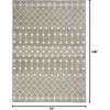image:imageNourison Home Grafix Beige 53 x 73 Area Rug  Easy Clean Non Shedding Bed Room Living Room Dining Room Kitchen 5 x 7Grey