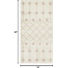 image:imageNourison Home Grafix Beige 53 x 73 Area Rug  Easy Clean Non Shedding Bed Room Living Room Dining Room Kitchen 5 x 7Ivory Beige