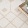 image:imageNourison Home Grafix Beige 53 x 73 Area Rug  Easy Clean Non Shedding Bed Room Living Room Dining Room Kitchen 5 x 7Ivory Beige