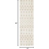 image:imageNourison Home Grafix Beige 53 x 73 Area Rug  Easy Clean Non Shedding Bed Room Living Room Dining Room Kitchen 5 x 7Ivory Beige